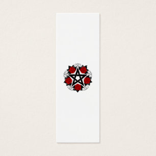 Pentagramm mit Rote Rosen