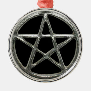 Pentagramm Ornament Aus Metall