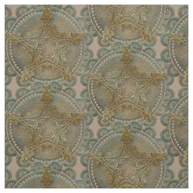 Pentagramm Pagan Wiccan Stoff (Muster)