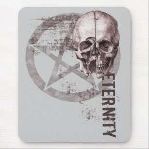 Pentagramm-Schädel Mousepad