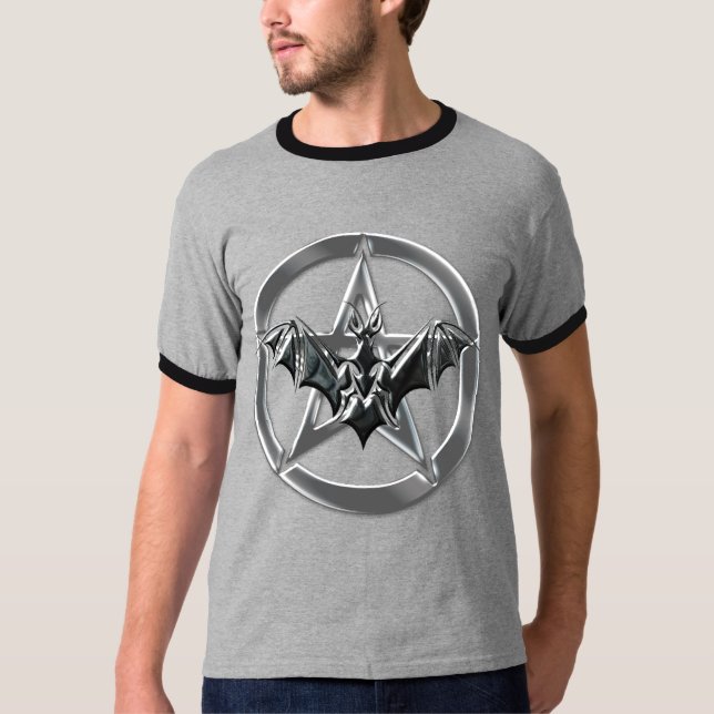 Pentagramm-Schläger T-Shirt (Vorderseite)
