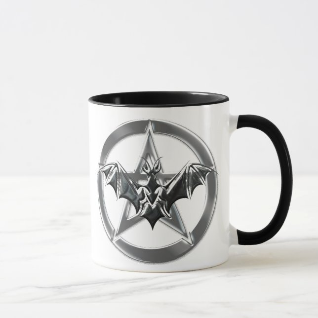 Pentagramm-Schläger Tasse (Rechts)