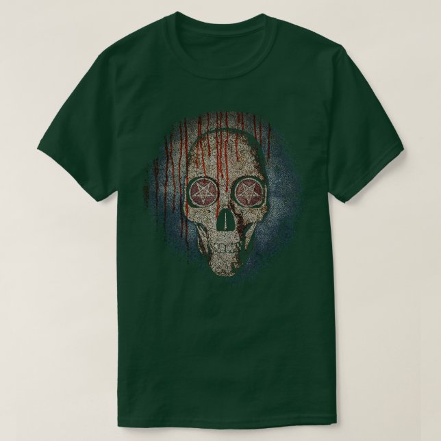 PENTAGRAMM SKULL T-Shirt (Design vorne)