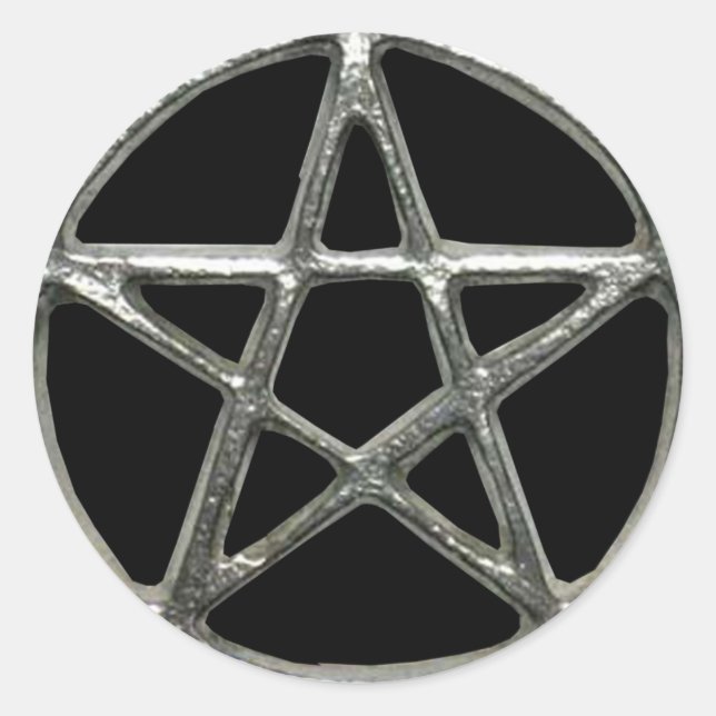 Pentagramm Stickers (Vorderseite)