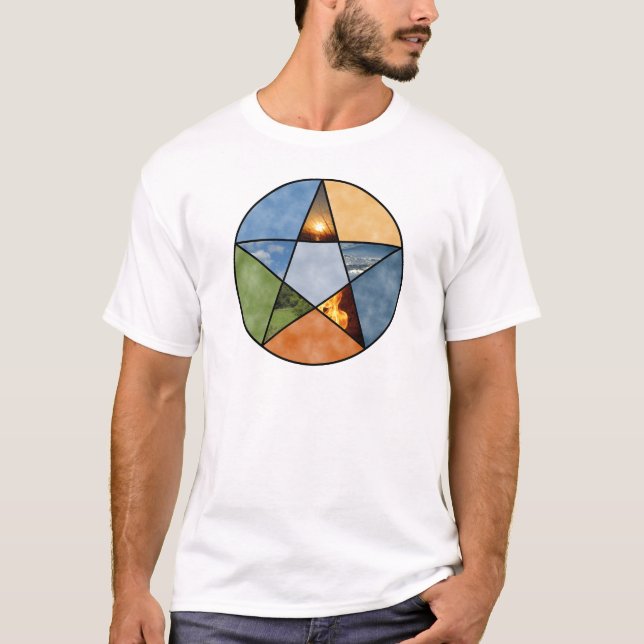 Pentagramm T-Shirt (Vorderseite)