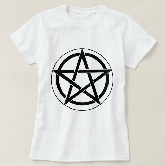 Pentagramm T-Shirt (Design vorne)