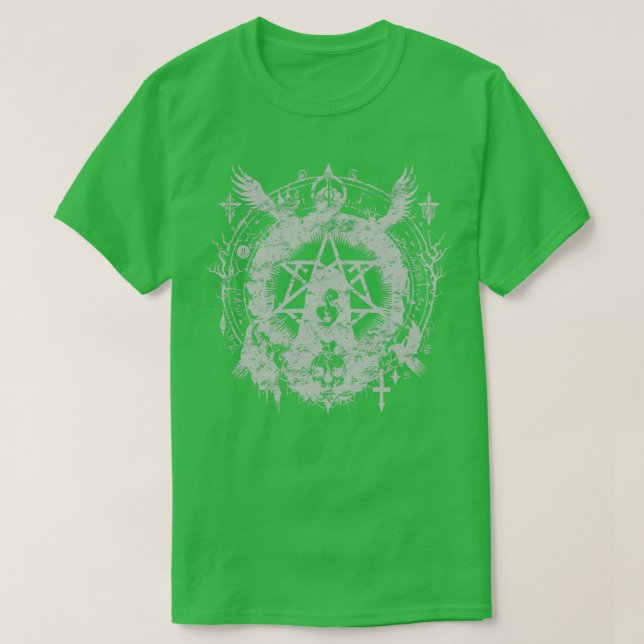 Pentagramm T-Shirt (Design vorne)