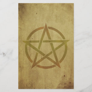 Pentagramm Textured Briefpapier