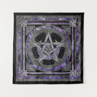 Pentagramm Triskelion Amethyst Moon