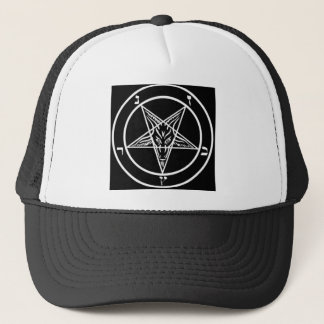 Pentagramm von Baphomet Truckerkappe