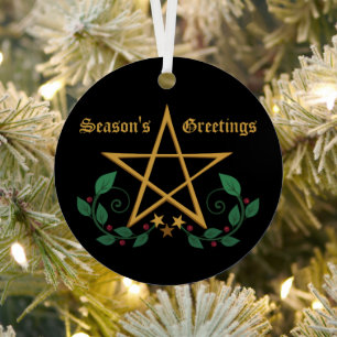 Pentagramm Witchy Ornament