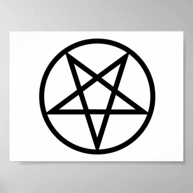 Pentagrammposter Poster (Vorne)