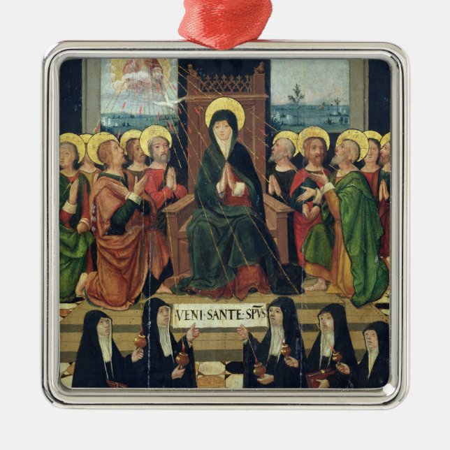 Pentecost Ornament Aus Metall (Vorne)