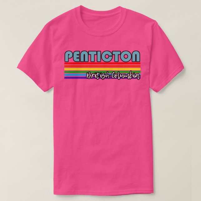 Penticton British Columbia Pride Penticton LGBT G T-Shirt (Design vorne)