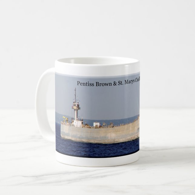 Pentium Brown & St. Marys Challenger Tasse (Vorderseite Links)