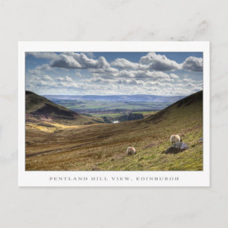 Pentland Hill View, Edinburgh Postkarte