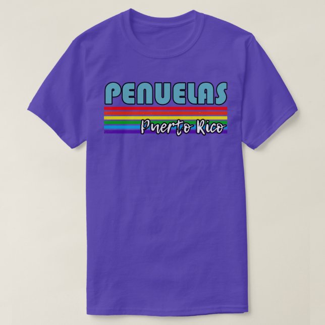 Penuelas Puerto Rico Pride Penuelas LGBT Geschenk  T-Shirt (Design vorne)