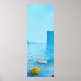 Penzance bei Ebbe Poster