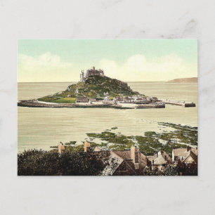 Penzance, St. Michael's Mount, Cornwall, England c Postkarte