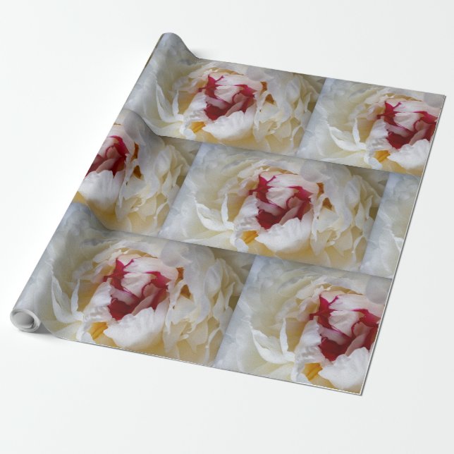Peonblätter Geschenkpapier (Ungerollt)