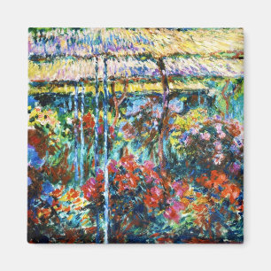 Peonies, 1887 Claude Monet cool, alt, Master Magnet