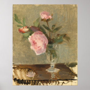 Peonies - Berthe Morisot Kunst Poster
