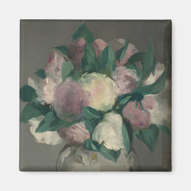 Peonies - Édouard Manet Magnet (Vorne)