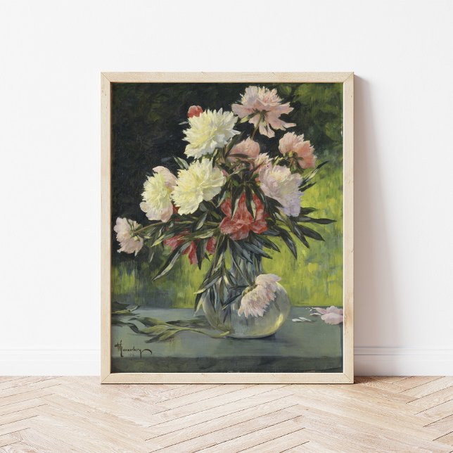 Peonies | Gunnar Gunnarsson Wennerberg Poster (Von Creator hochgeladen)
