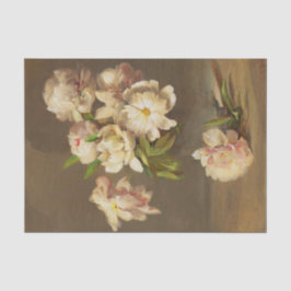 Peonies in einer Vase, Charles Ethan Porter Seidenpapier