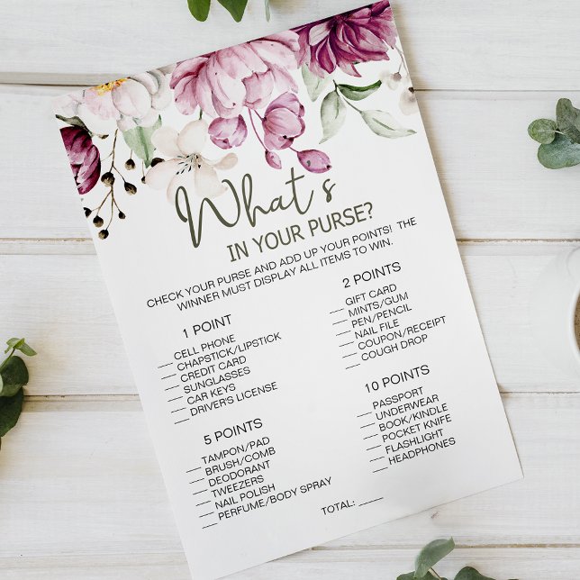 Peonies Pink Floral Game, was in Ihrer Hand Flyer (Von Creator hochgeladen)