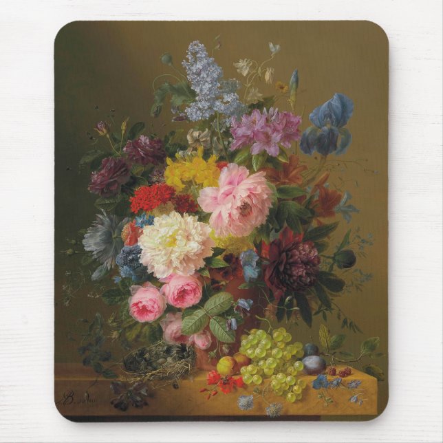 Peonies, Tulips, Rose und Ire - A. Bloemers Mousepad (Vorne)