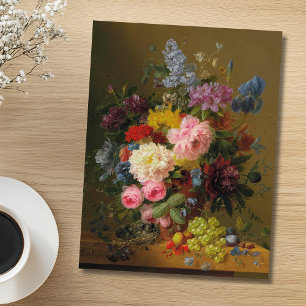 Peonies, Tulips, Rose und Ire - A. Bloemers Postkarte