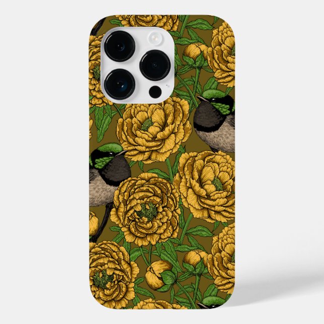 Peonies und Warnen Case-Mate iPhone Hülle (Rückseite)