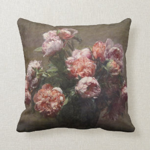 Peonies von Henri Fantin-Latour-Keuchkissen Kissen