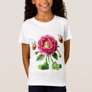 Peony and Bees T-Shirt