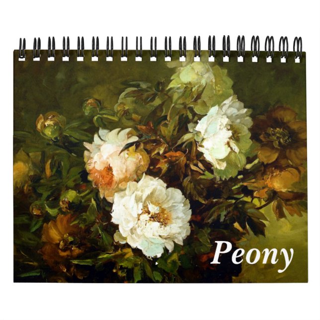 Peony Art Calendar (5,5" x 7") Kalender (Titelbild)