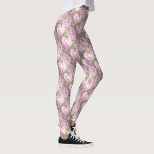 Peony Bliss All-Over-Print-Leggings Leggings