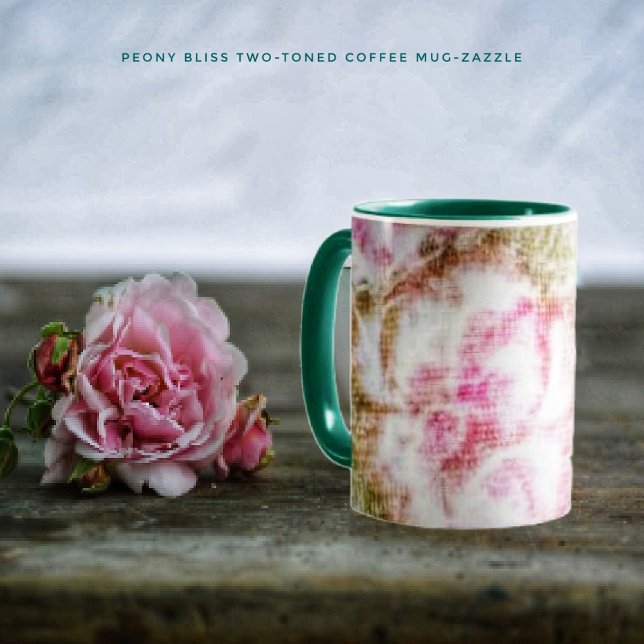 Peony Bliss Tasse (Von Creator hochgeladen)