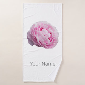 Peony Blossom Rose für Blume und Garten Lover Badehandtuch
