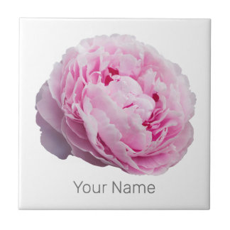 Peony Blossom Rose für Blume und Garten Lover Fliese