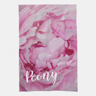 Peony Blossom Rose für Blume- und Gartenliebhaber Geschirrtuch