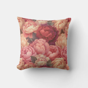 Peony Blume Outdoor Pillow Kissen