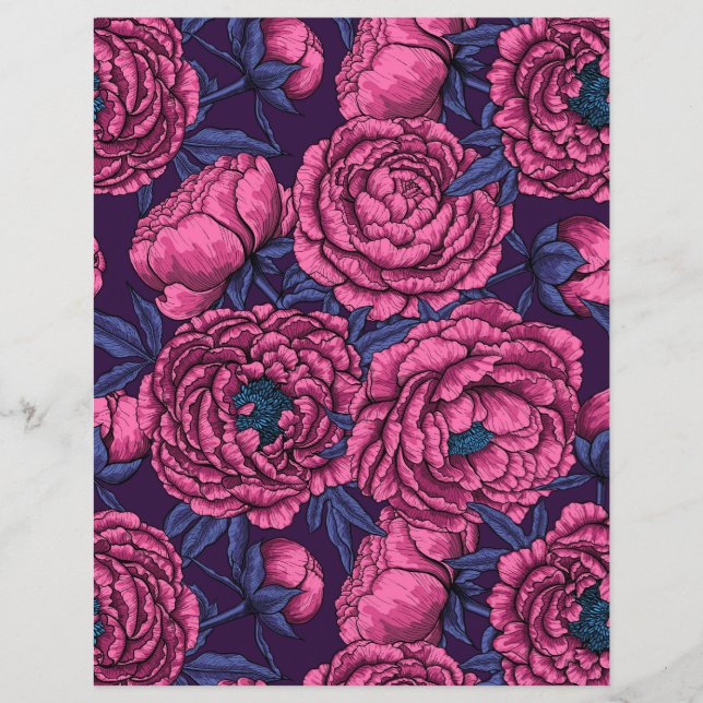 Peony-Bouquet (Vorderseite)