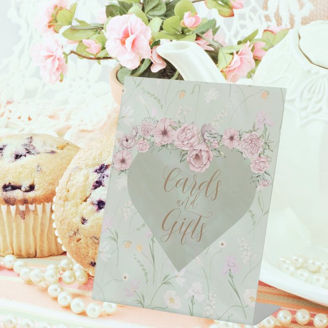 Peony Bouquet Brautparty Pedestal Sign Sockelschild (Von Creator hochgeladen)