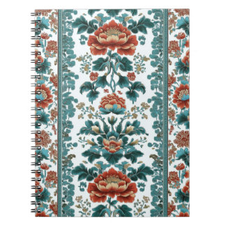 Peony Brocade Notizblock