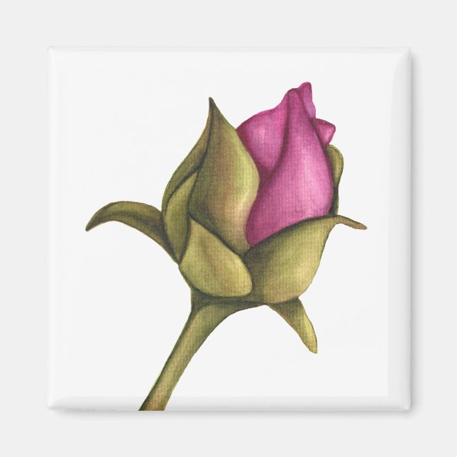 Peony Bud Magnet (Vorne)