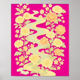 Peony Dreams by Stream Poster
