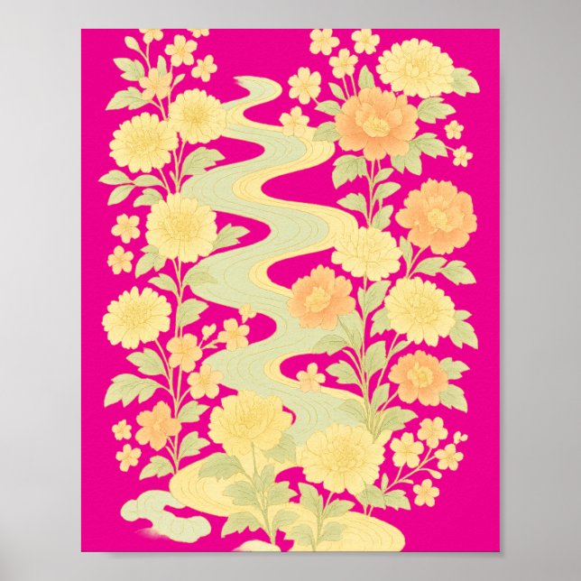 Peony Dreams by Stream Poster (Vorne)