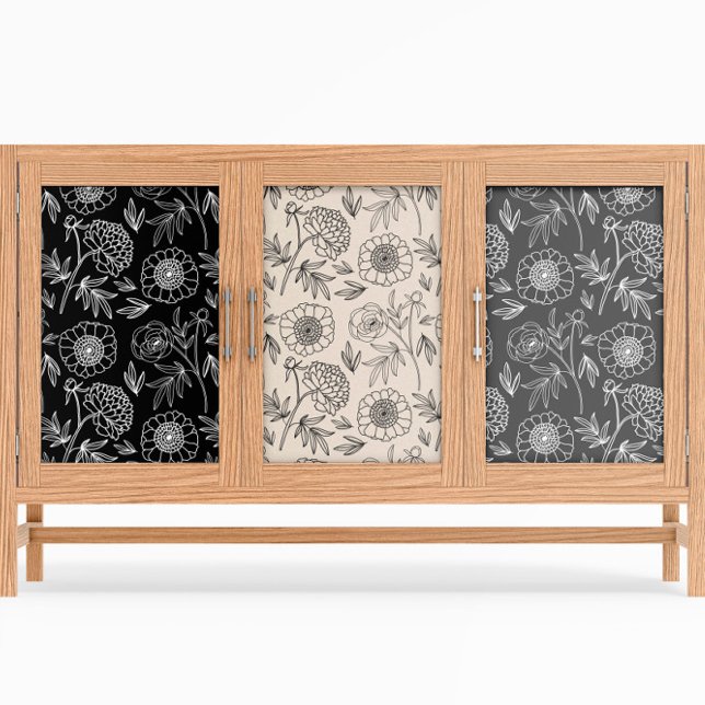 Peony Elegance mit bearbeitbarem Hintergrund Seidenpapier (Von Creator hochgeladen)