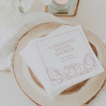 Peony Garden Dusty Rose Brautparty